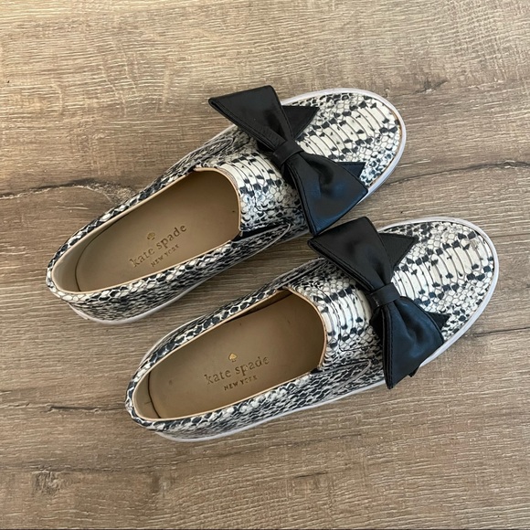 Kate Spade leather bow slides - Picture 6 of 6